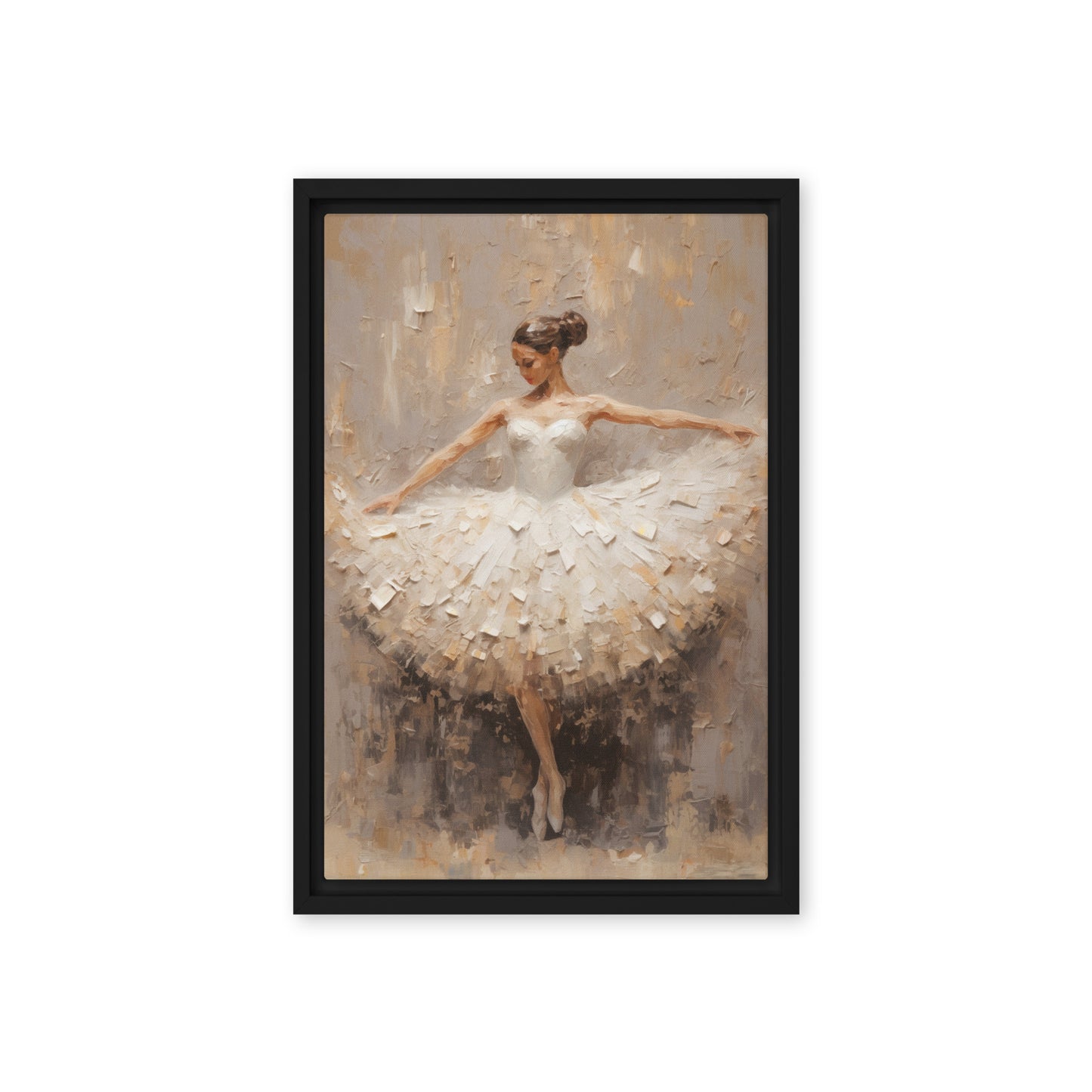 Ballerina Modern Art Digital Print