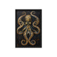 Majestic Golden Octopus Art Digital Print