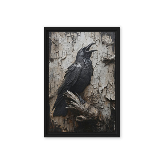 Black Crow Gothic Art Digital Print