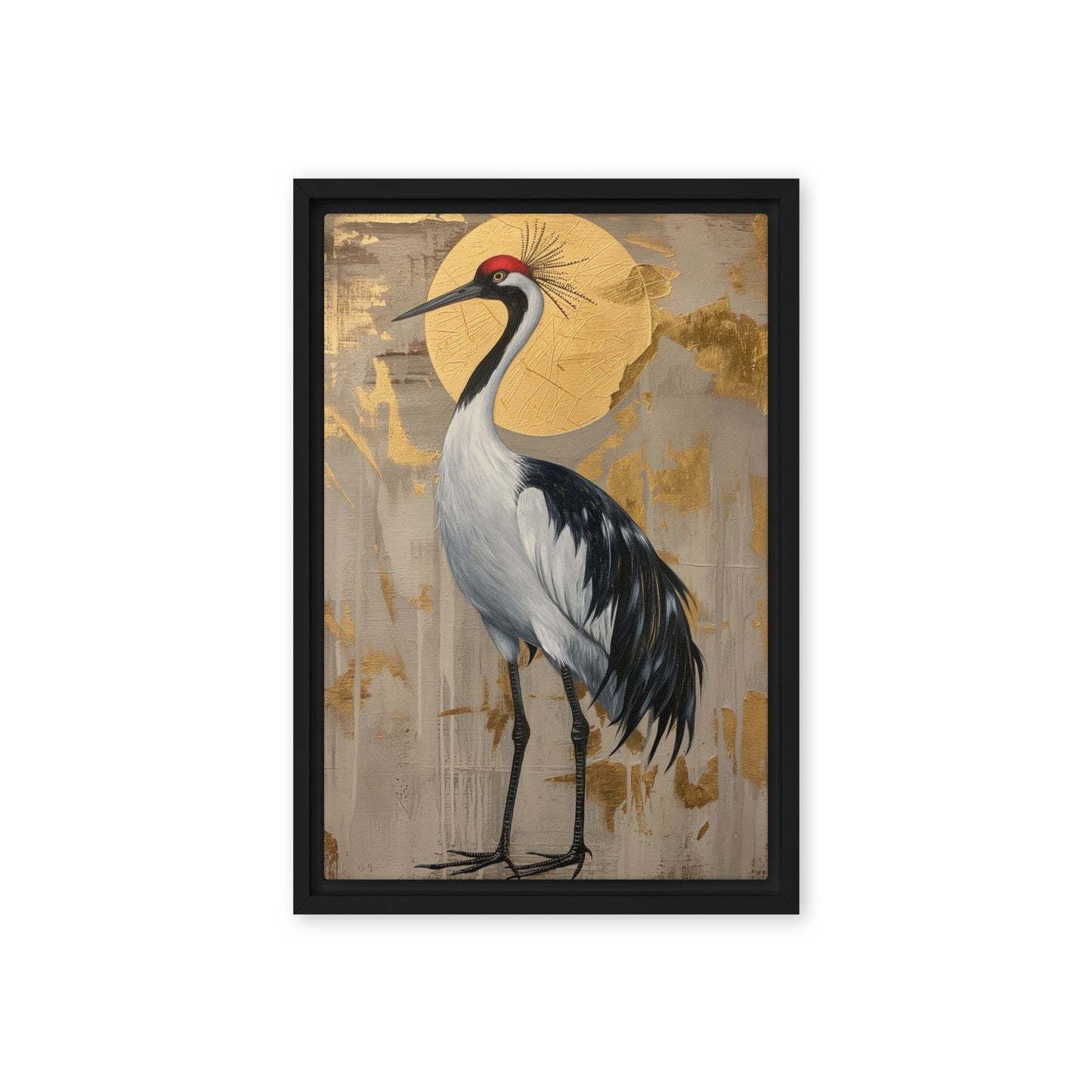 Crane Japanese Art Digital Print