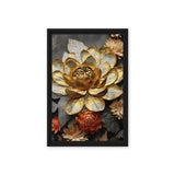 Bronze Flower Floral Art Digital Print