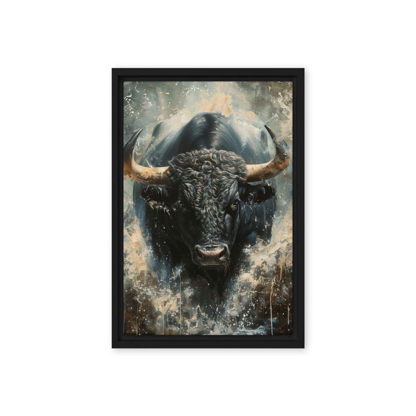 Raging Bull Modern Art Digital Print