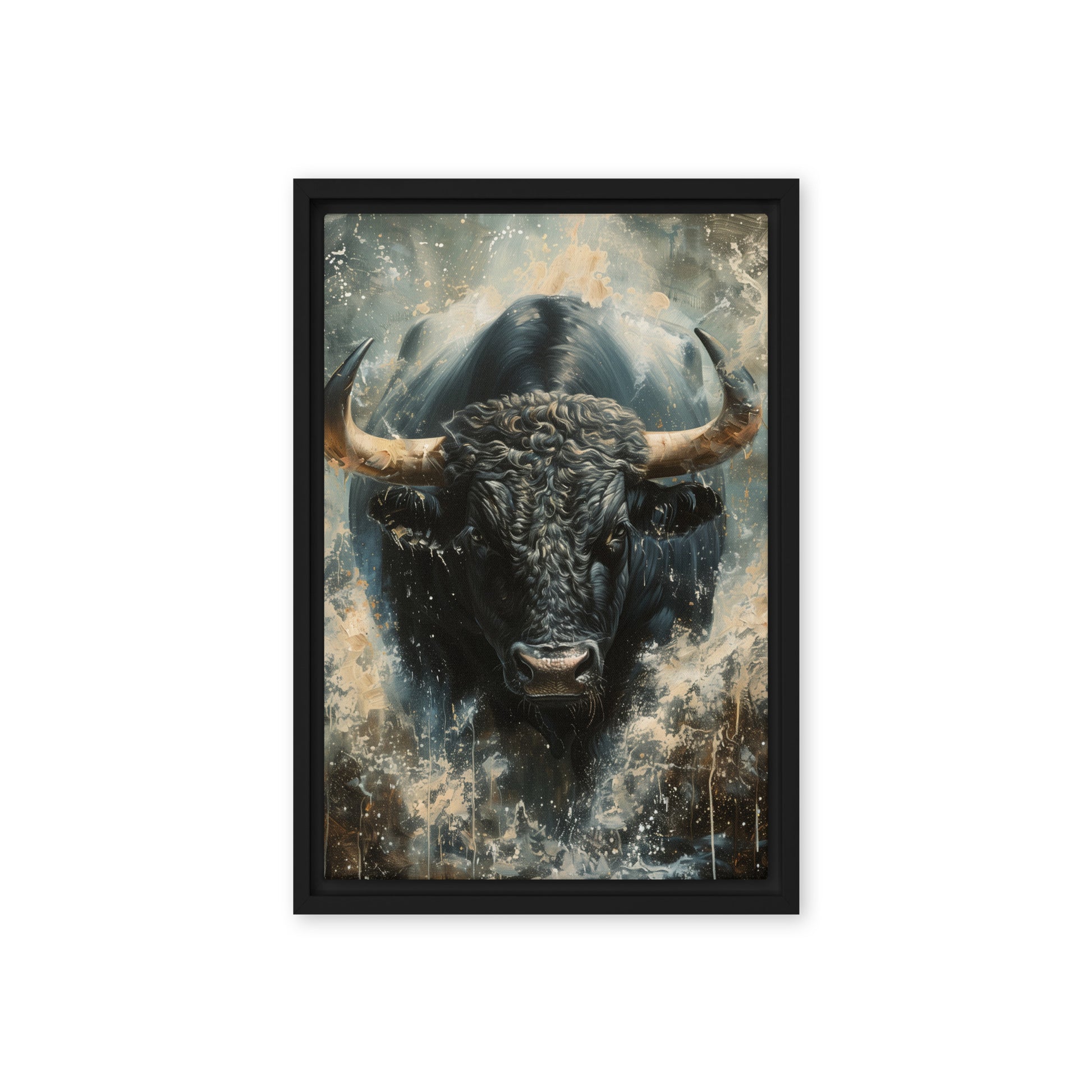 Raging Bull Modern Art Digital Print