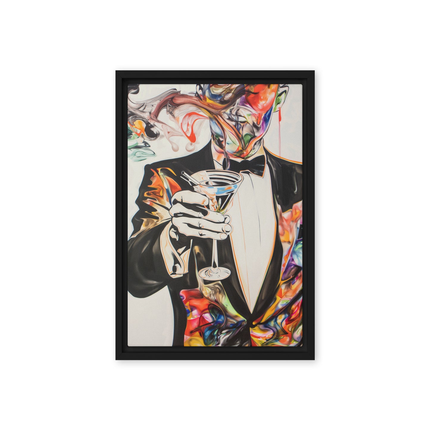 Martini Cocktail Surreal Art Digital Print