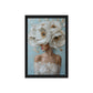 Woman Flowerhead Modern Art Digital Print