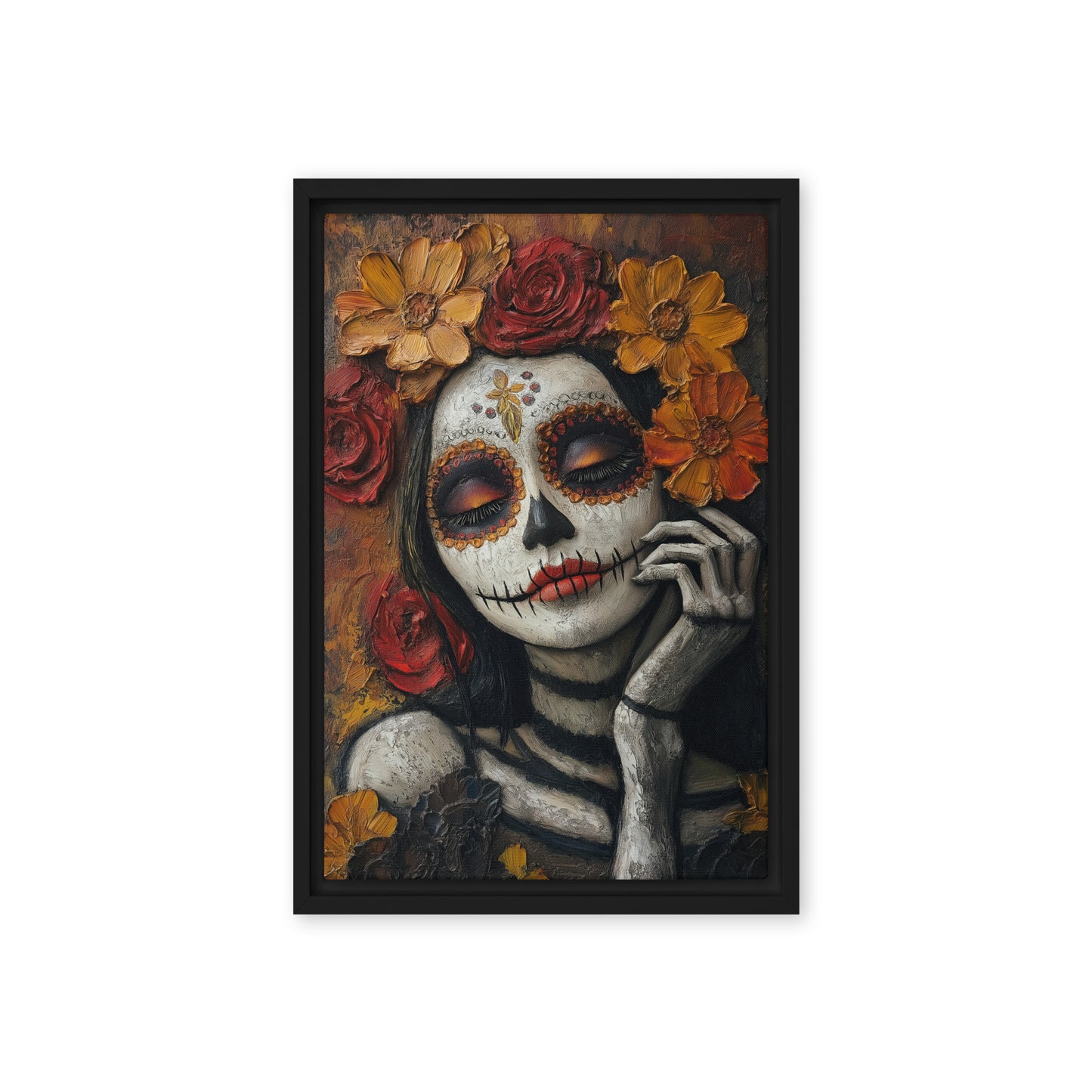 Day of the Dead Mexico Modern Art Digital Print