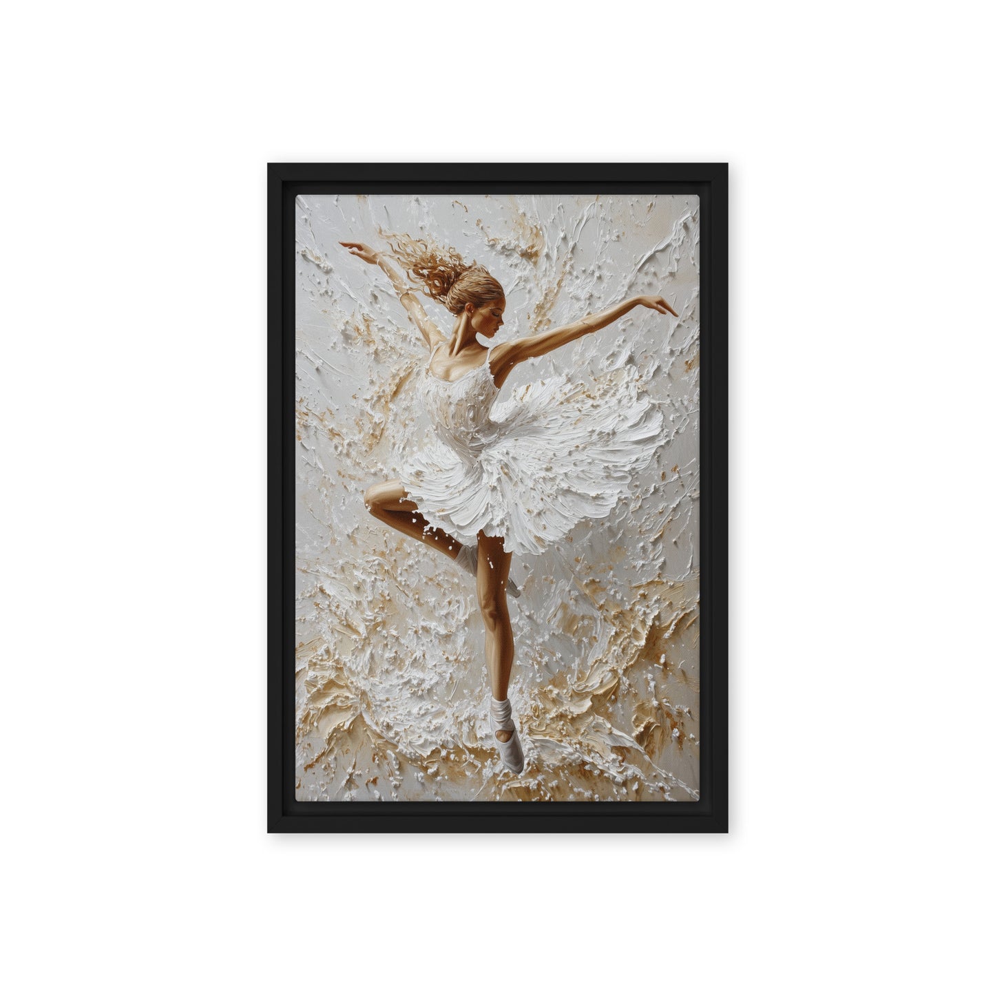 Dancing Ballerina Modern Art Digital Print