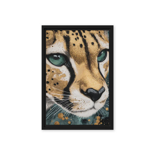 Beautiful Cheetah Modern Art Digital Print