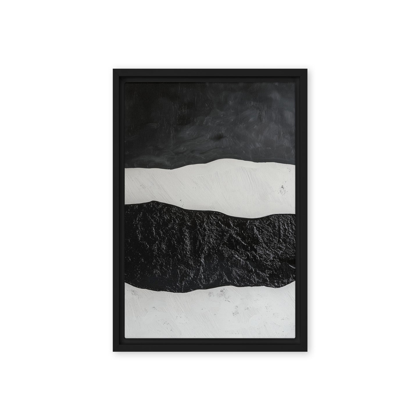 Black White Wabi Sabi Digital Print