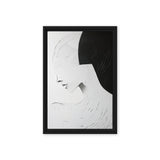 Portrait Minimalist Art Framed Canvas