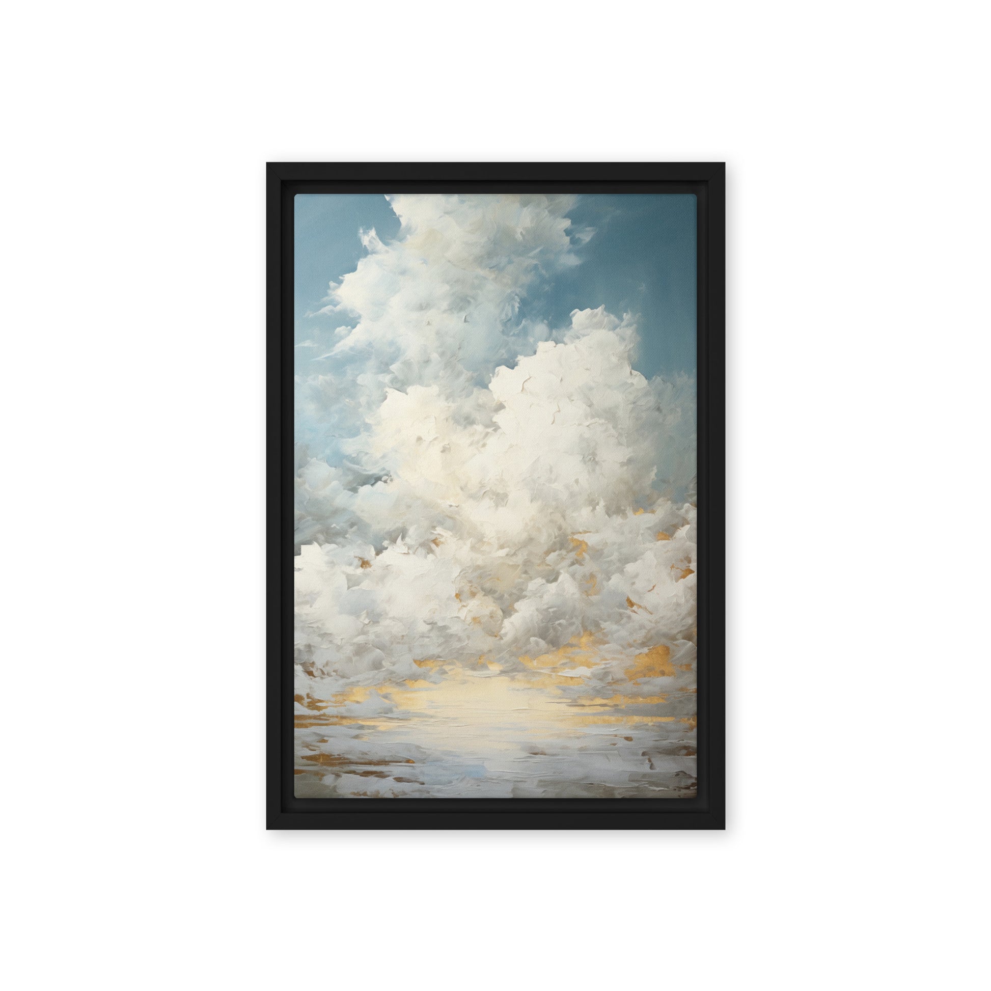 Beautiful Clouds Framed Canvas