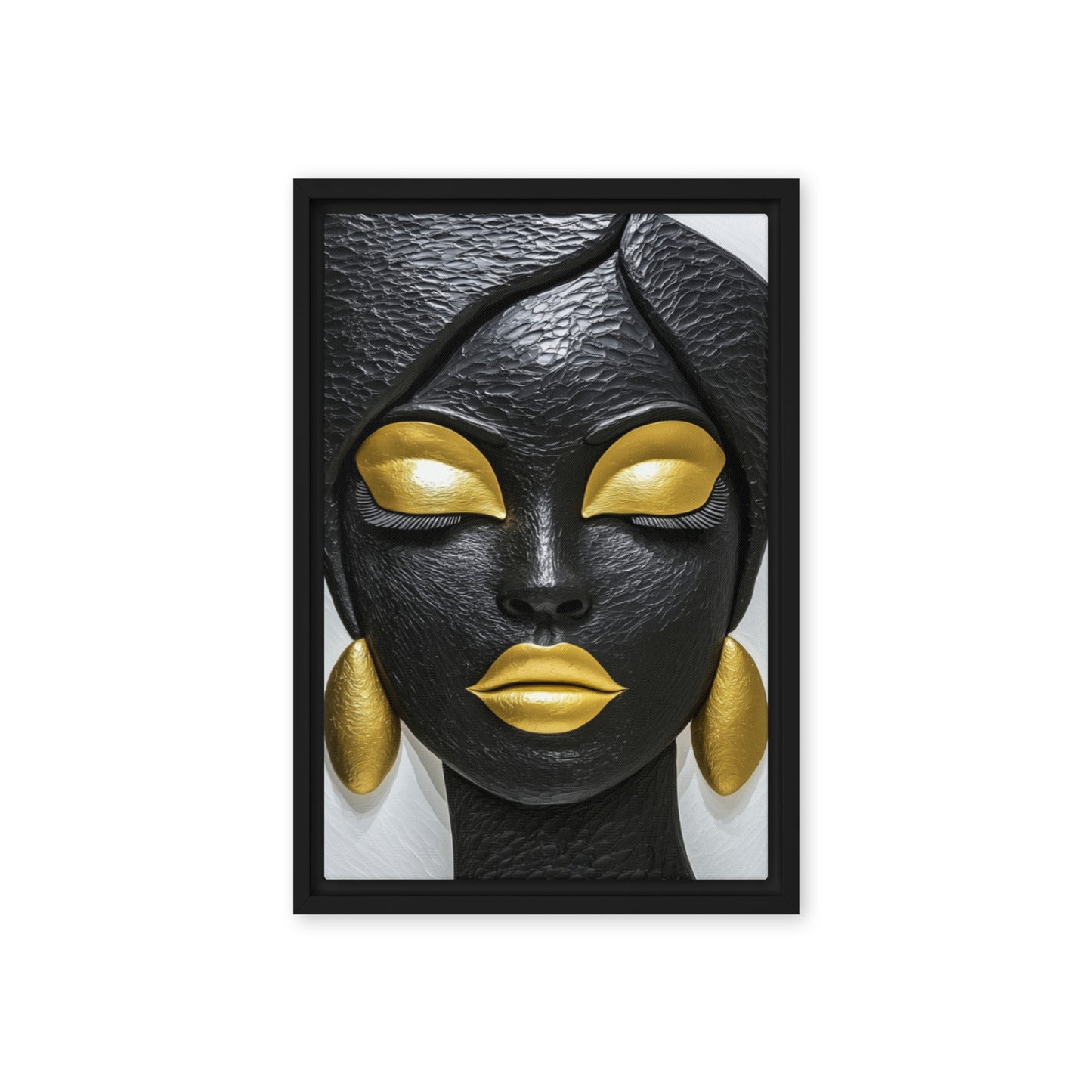 Luxury African Woman Digital Print