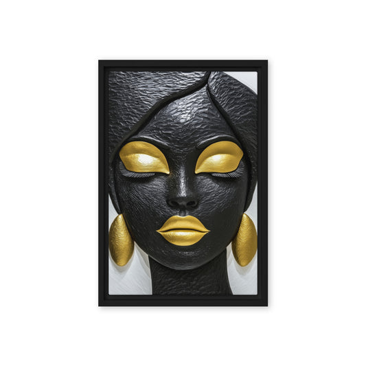 Luxury African Woman Digital Print