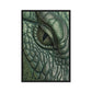 Crocodile Eye Framed Canvas