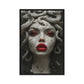 Mesmerizing Medusa Gorgon Framed Canvas