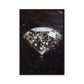 Shining Diamond Framed Canvas