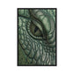 Crocodile Eye Framed Canvas