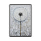 Dandelion Floral Art Framed Canvas