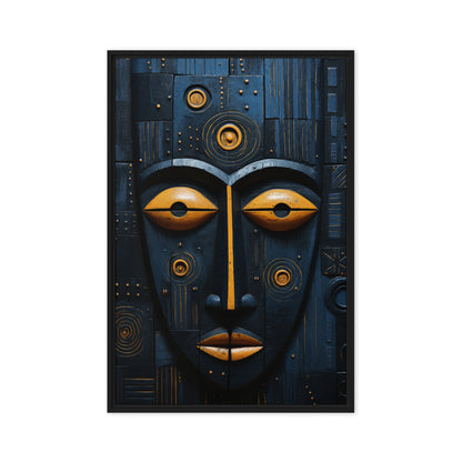 Tribal Mask African Art Digital Print