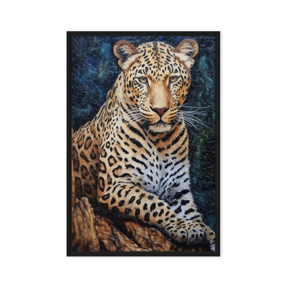 Leopard Mosaic Art Digital Print