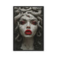 Mesmerizing Medusa Gorgon Framed Canvas