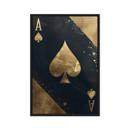 Ace of Spades Luxury Art Digital Print