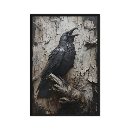 Black Crow Gothic Art Digital Print
