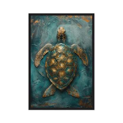 Turtle Modern Art Digital Print