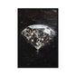 Shining Diamond Framed Canvas