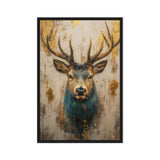 Majestic Deer Framed Canvas