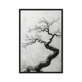 Sakura Wabi Sabi Art Framed Canvas