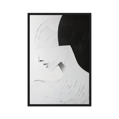 Portrait Minimalist Art Digital Print