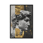 David Sculpture Greek Mythology Art Framed Canvas