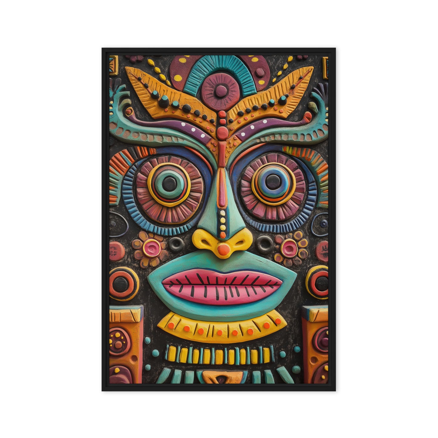 Mexican Tribal Art Digital Print