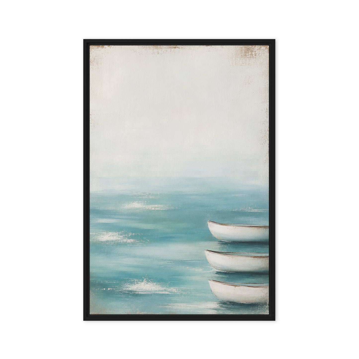 Coastal Boat Wall Art Digital Print - PaintFu
