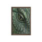 Crocodile Eye Framed Canvas