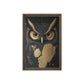 Owl Modern Art Framed Canvas