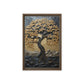 Tree Landscape Art Framed Canvas