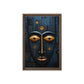Tribal Mask African Art Framed Canvas