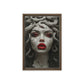 Mesmerizing Medusa Gorgon Framed Canvas