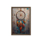 Dreamcatcher Native Art Framed Canvas