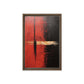 Mark Rothko Style Art Red Black Framed Canvas