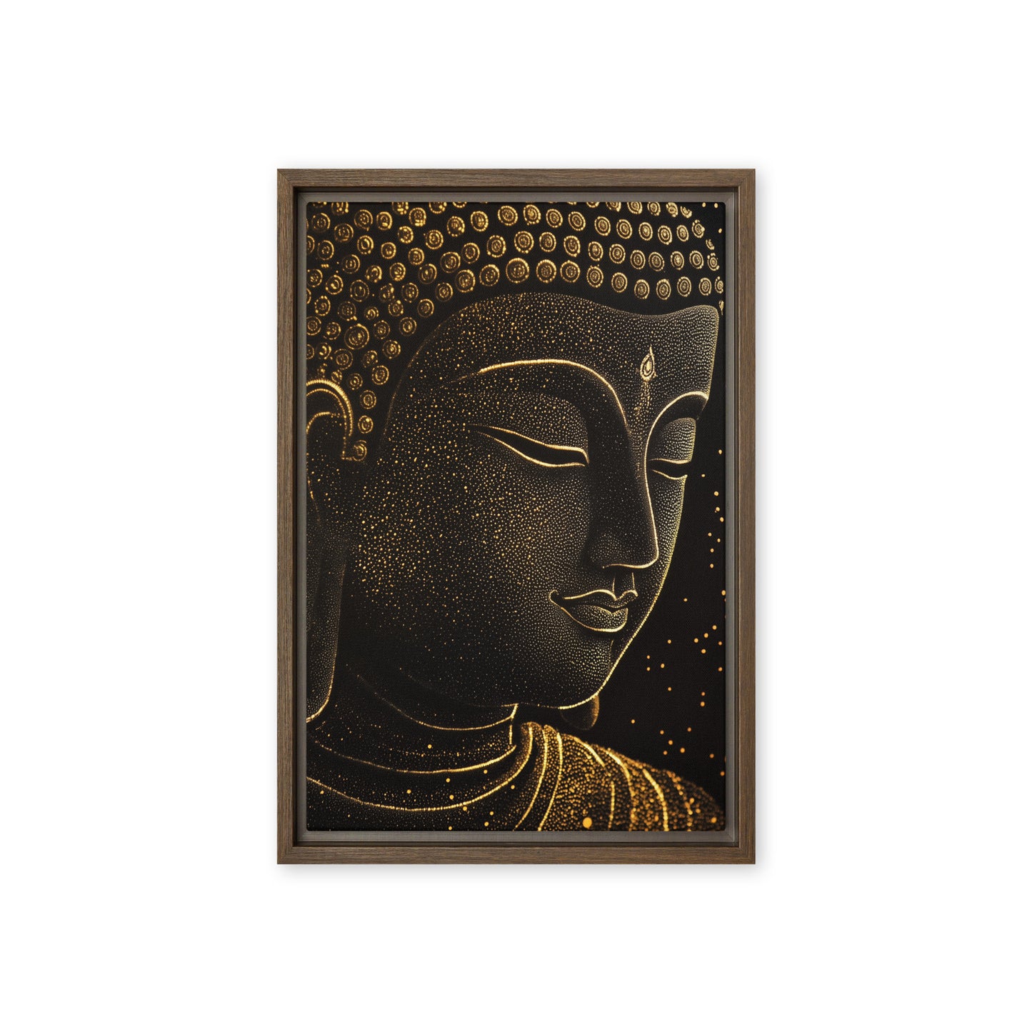 Buddha Spiritual Art Framed Canvas