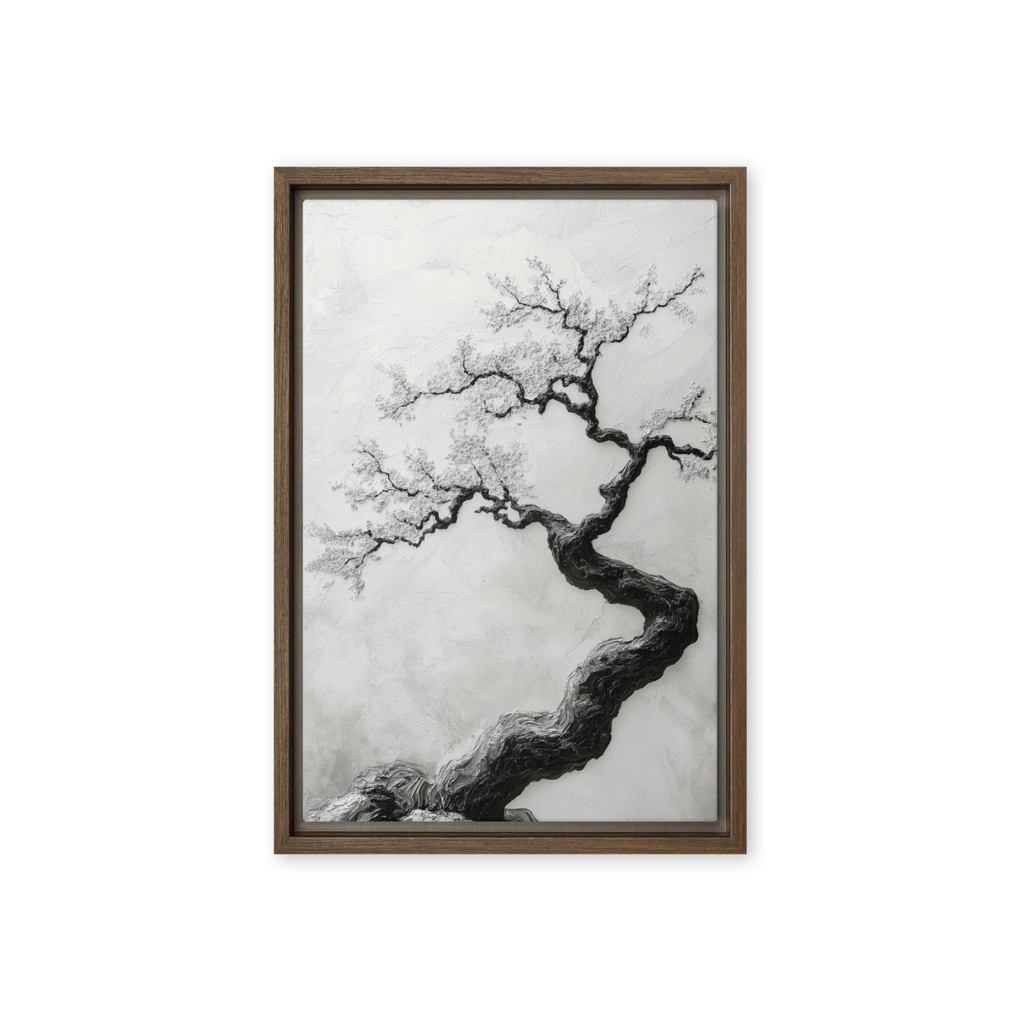Sakura Wabi Sabi Art Framed Canvas
