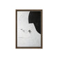 Portrait Minimalist Art Framed Canvas