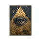 Illuminati Eye Luxury Art Framed Canvas