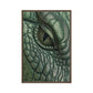 Crocodile Eye Framed Canvas
