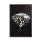 Shining Diamond Framed Canvas