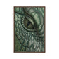 Crocodile Eye Framed Canvas