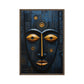 Tribal Mask African Art Framed Canvas